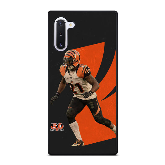 CINCINNATI BENGALS TYLER BOYD AMERICAN FOOTBALL Samsung Galaxy Note 10 Case Cover