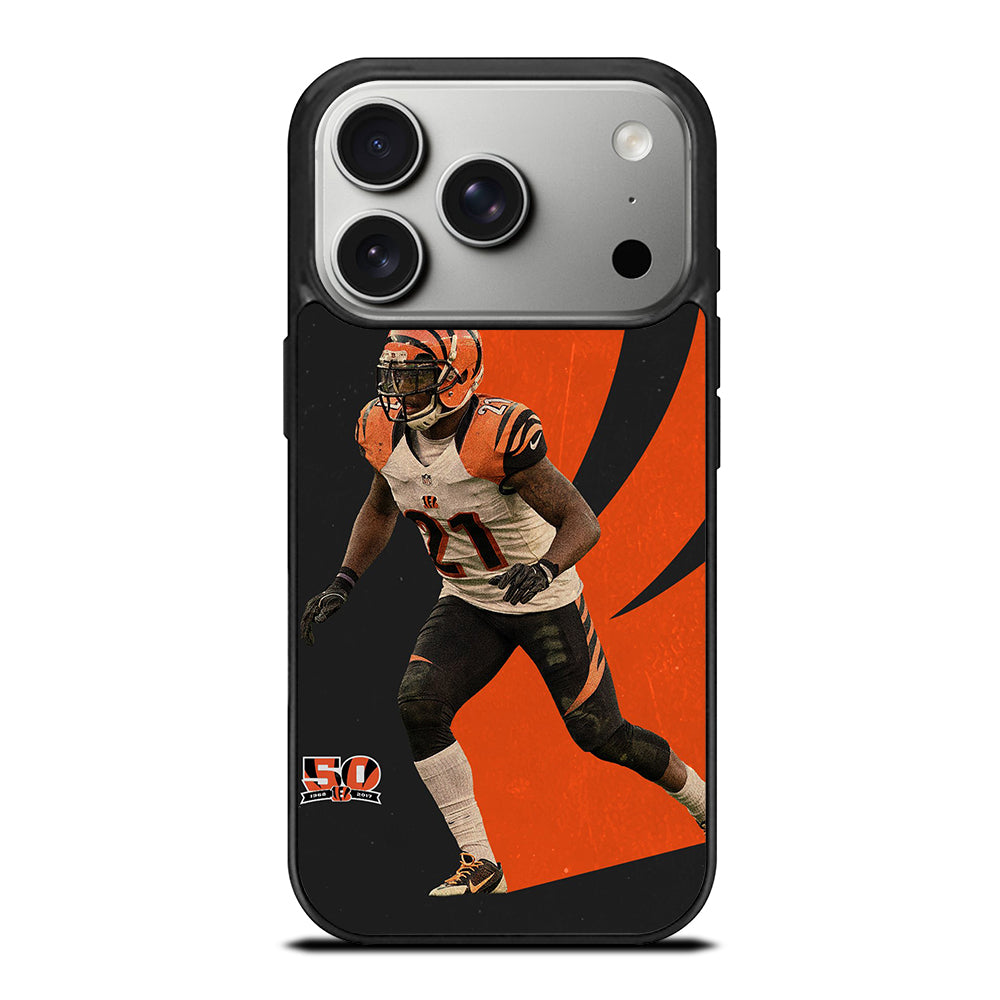 CINCINNATI BENGALS TYLER BOYD AMERICAN FOOTBALL iPhone 17 Pro Case Cover