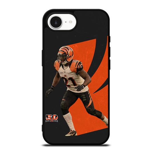 CINCINNATI BENGALS TYLER BOYD AMERICAN FOOTBALL iPhone 16e Case Cover