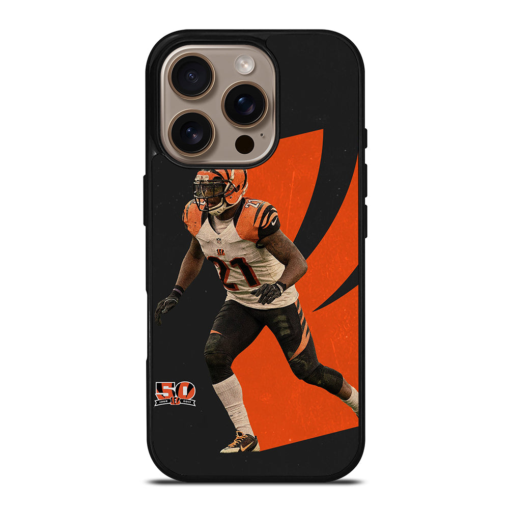 CINCINNATI BENGALS TYLER BOYD AMERICAN FOOTBALL iPhone 16 Pro Case Cover