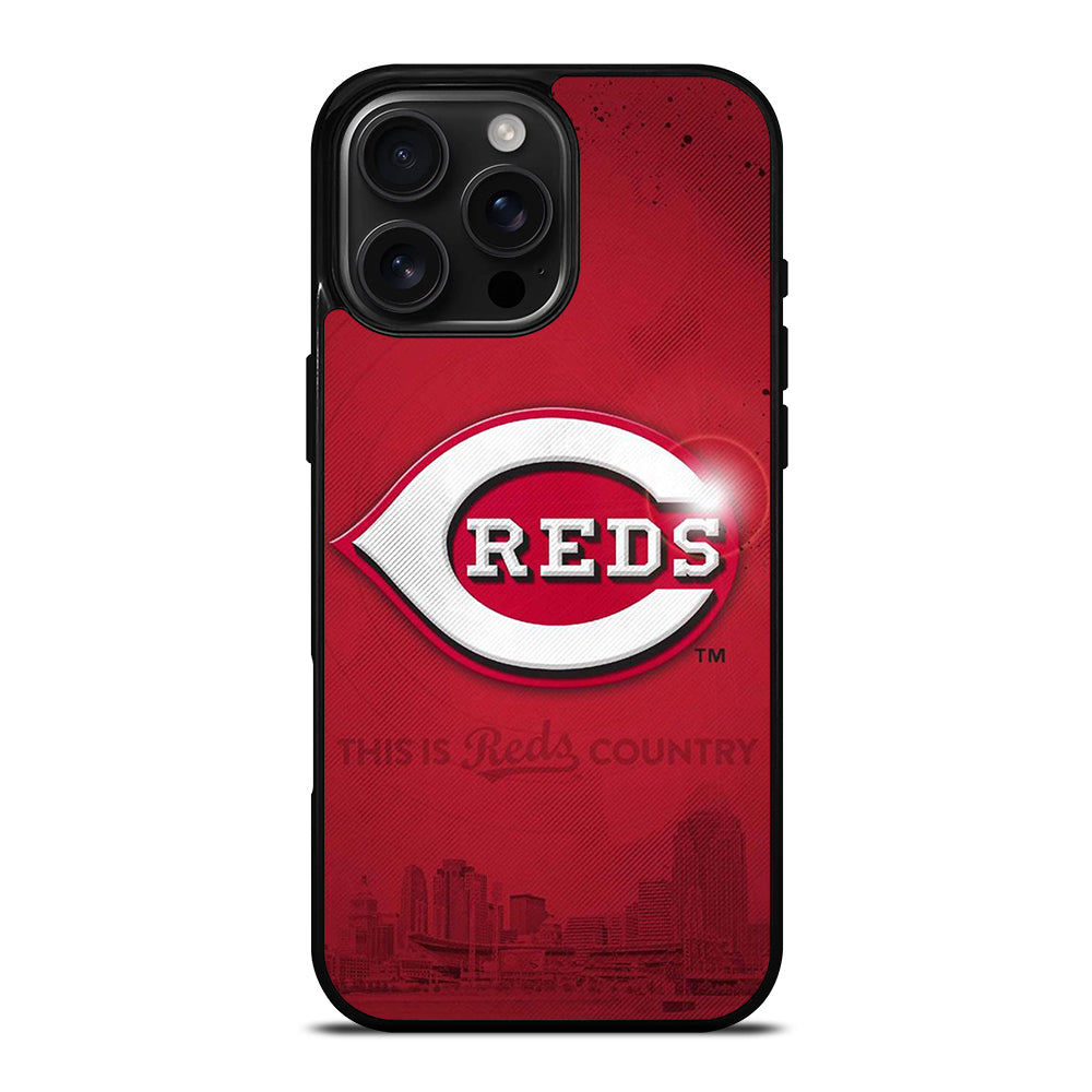 CINCINNATI REDS LOGO 1 iPhone 16 Pro Max Case Cover