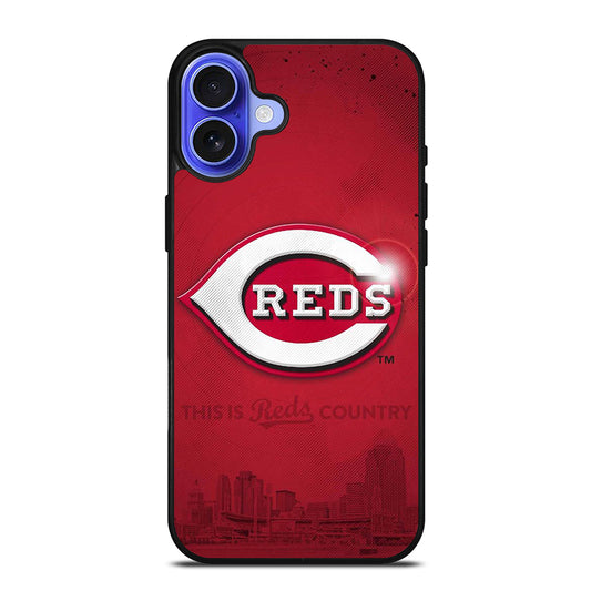 CINCINNATI REDS LOGO 1 iPhone 16 Case Cover
