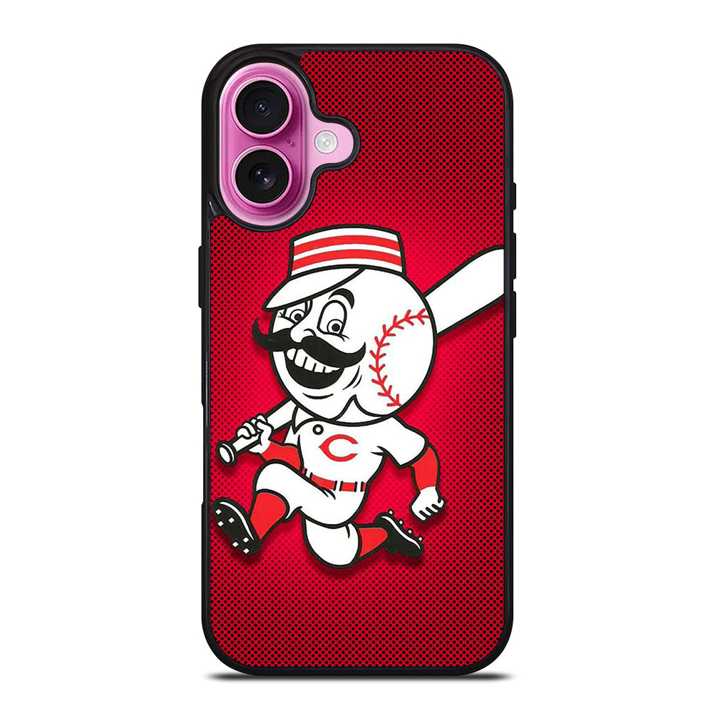 CINCINNATI REDS LOGO 2 iPhone 16 Plus Case Cover