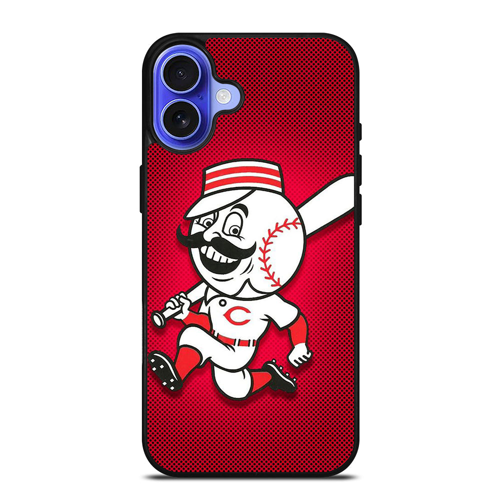 CINCINNATI REDS LOGO 2 iPhone 16 Case Cover