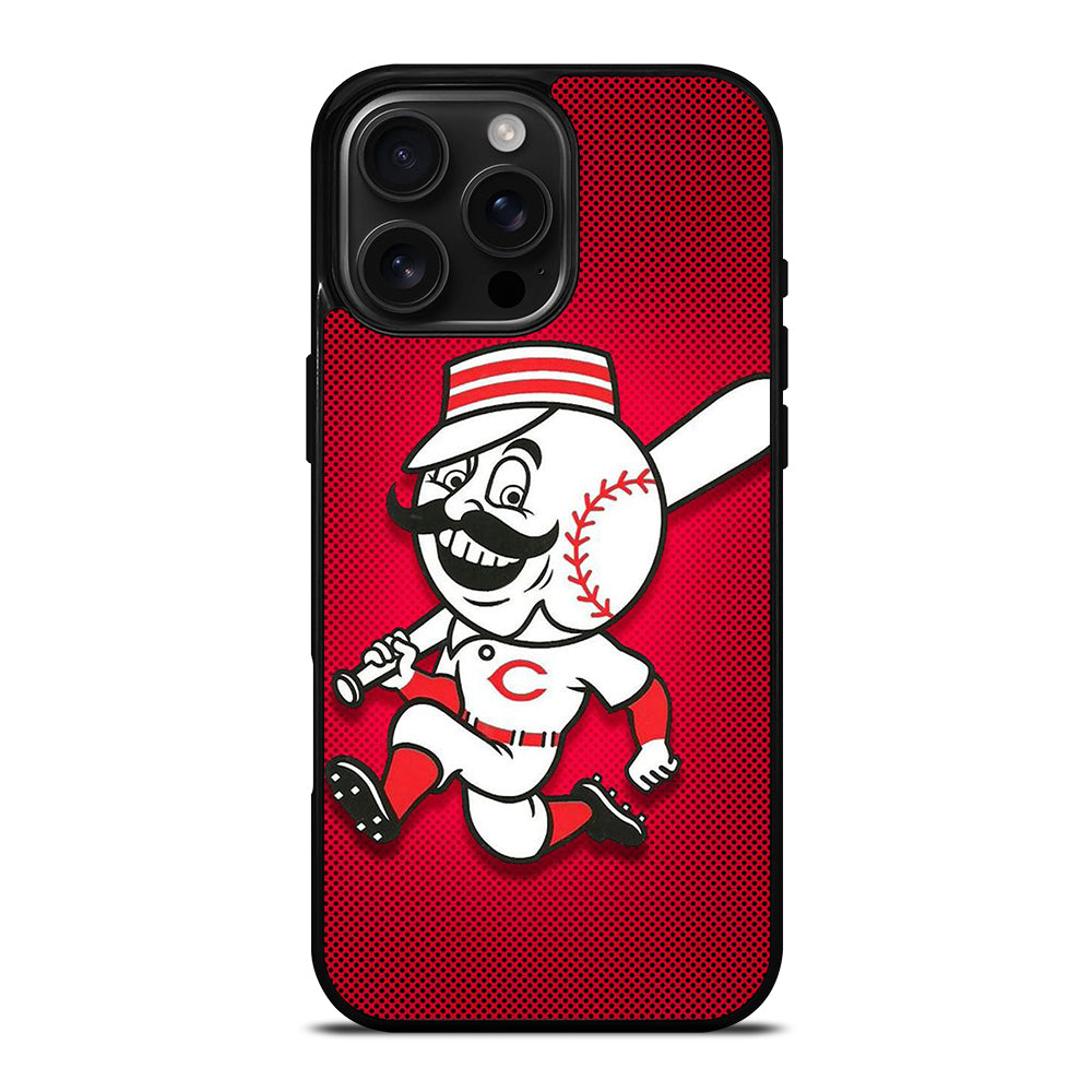 CINCINNATI REDS LOGO 2 iPhone 16 Pro Max Case Cover