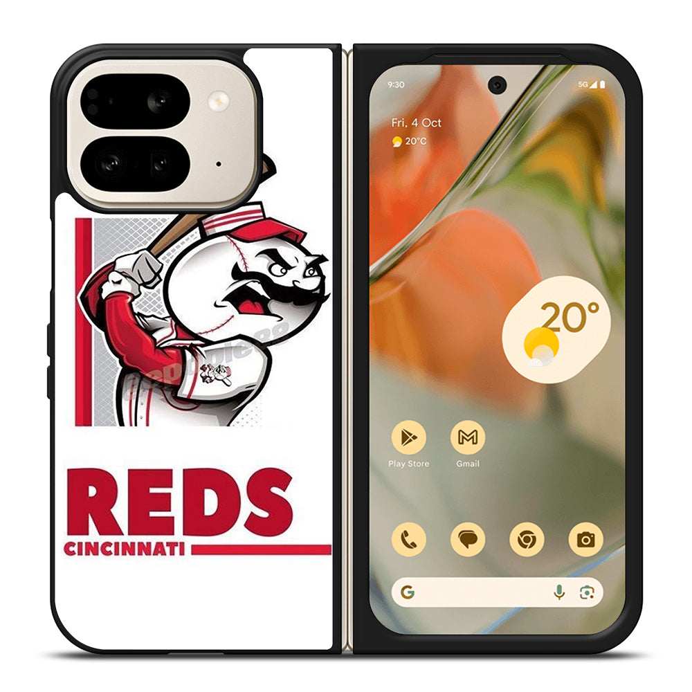 CINCINNATI REDS LOGO 3 Google Pixel 9 Pro Fold Case Cover