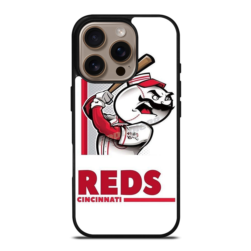 CINCINNATI REDS LOGO 3 iPhone 16 Pro Case Cover