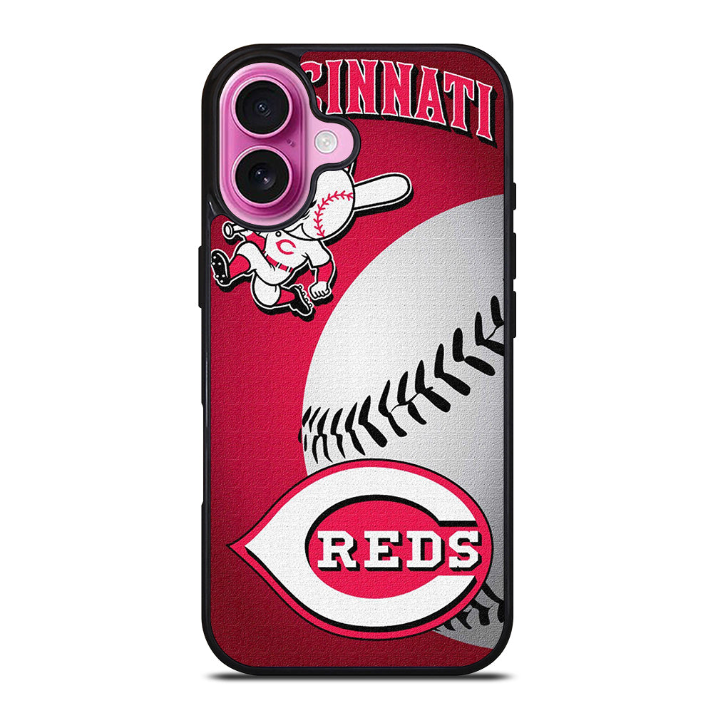 CINCINNATI REDS MLB SYMBOL 2 iPhone 16 Plus Case Cover