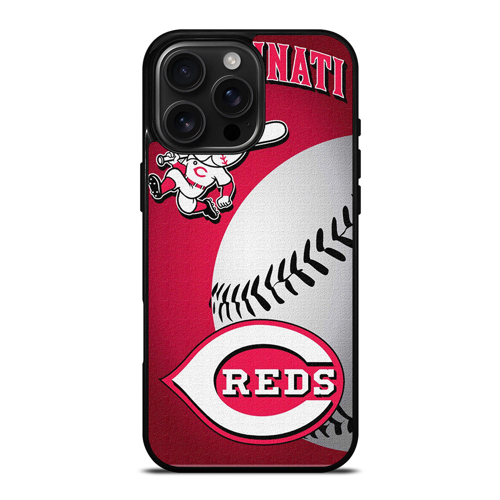 CINCINNATI REDS MLB SYMBOL 2 iPhone 16 Pro Max Case Cover
