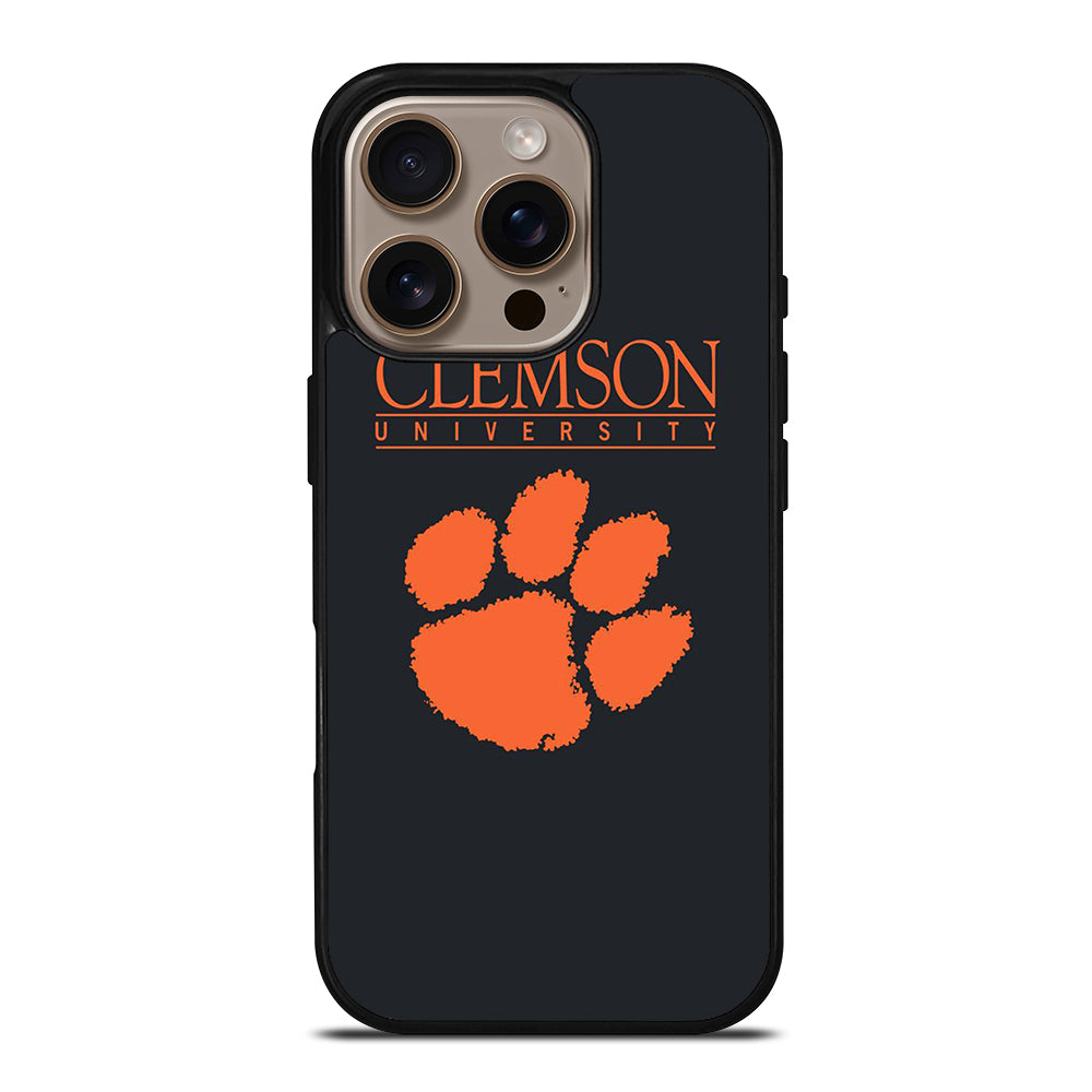 CLEMSON TIGERS SYMBOL iPhone 16 Pro Case Cover