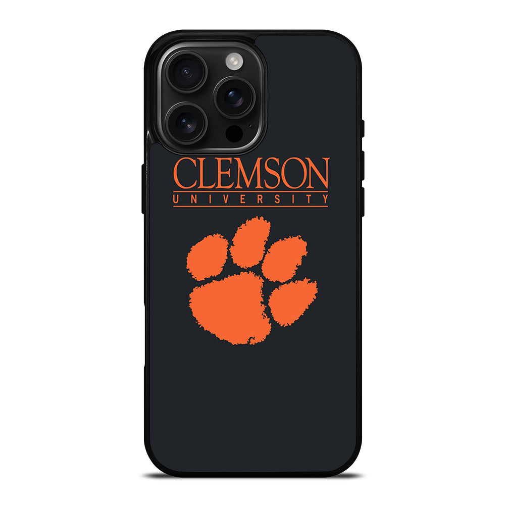 CLEMSON TIGERS SYMBOL iPhone 16 Pro Max Case Cover