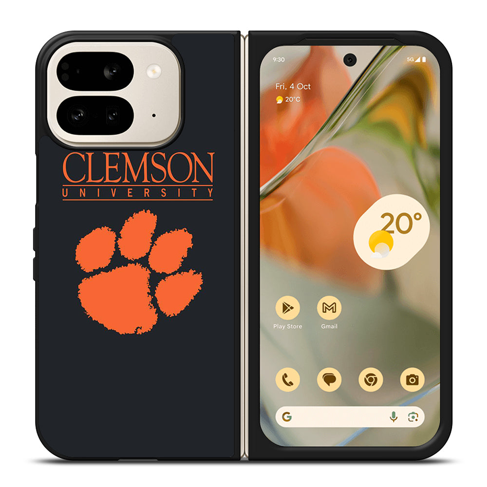 CLEMSON TIGERS SYMBOL Google Pixel 9 Pro Fold Case Cover
