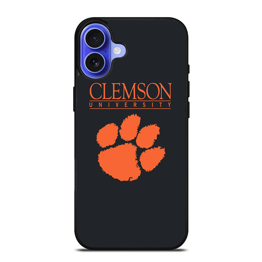 CLEMSON TIGERS SYMBOL iPhone 16 Case Cover