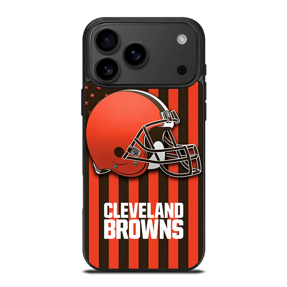CLEVELAND BROWNS LOGO 5 iPhone 17 Pro Max Case Cover