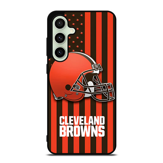 CLEVELAND BROWNS LOGO 5 Samsung Galaxy S24 FE Case Cover