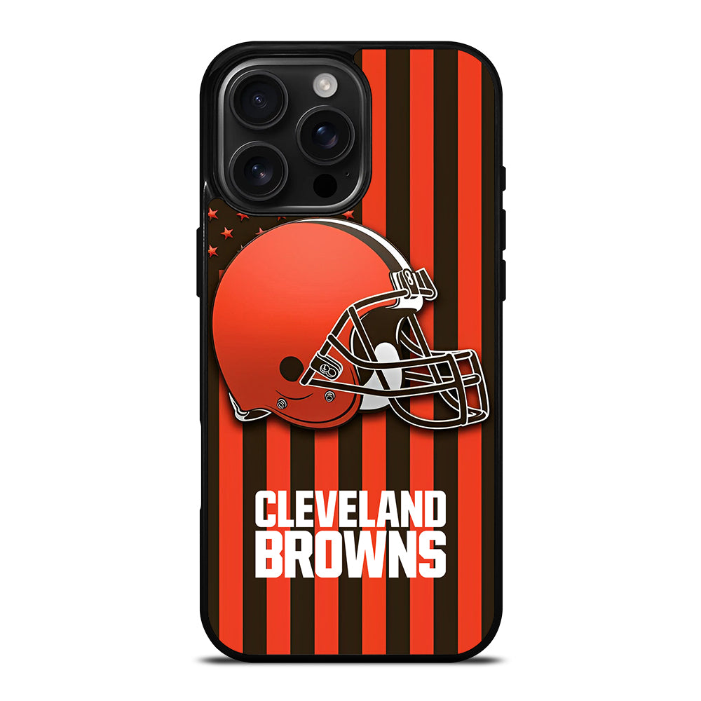 CLEVELAND BROWNS LOGO 5 iPhone 16 Pro Max Case Cover