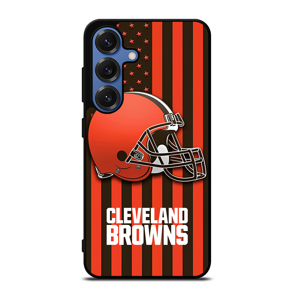 CLEVELAND BROWNS LOGO 5 Samsung Galaxy S25 Case Cover