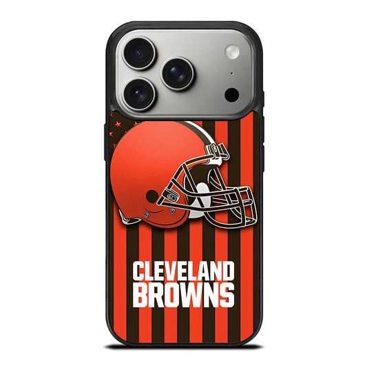 CLEVELAND BROWNS LOGO 5 iPhone 17 Pro Case Cover