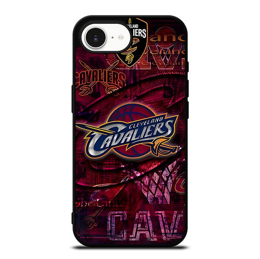 CLEVELAND CAVALIERS NBA ICON iPhone 16e Case Cover