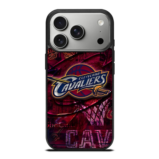 CLEVELAND CAVALIERS NBA ICON iPhone 17 Pro Case Cover