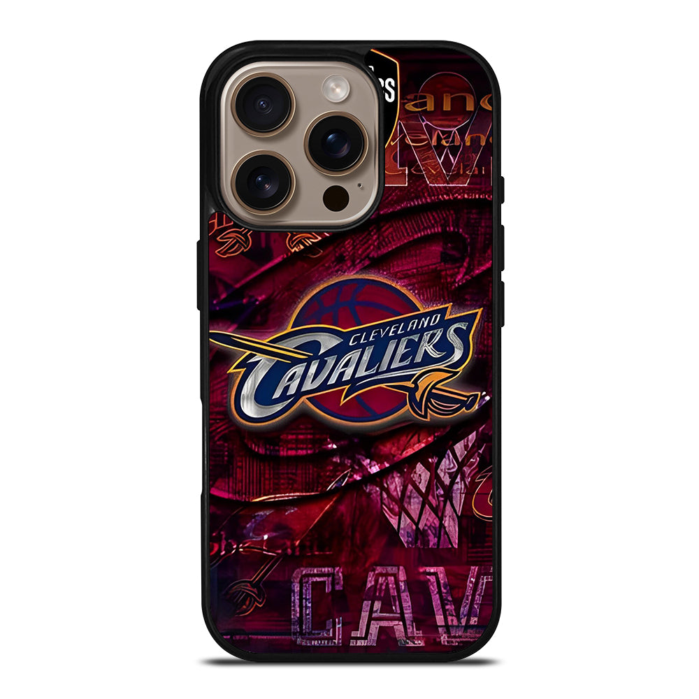 CLEVELAND CAVALIERS NBA ICON iPhone 16 Pro Case Cover