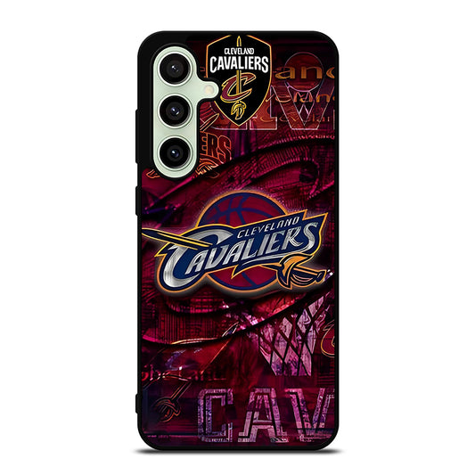 CLEVELAND CAVALIERS NBA ICON Samsung Galaxy S24 FE Case Cover