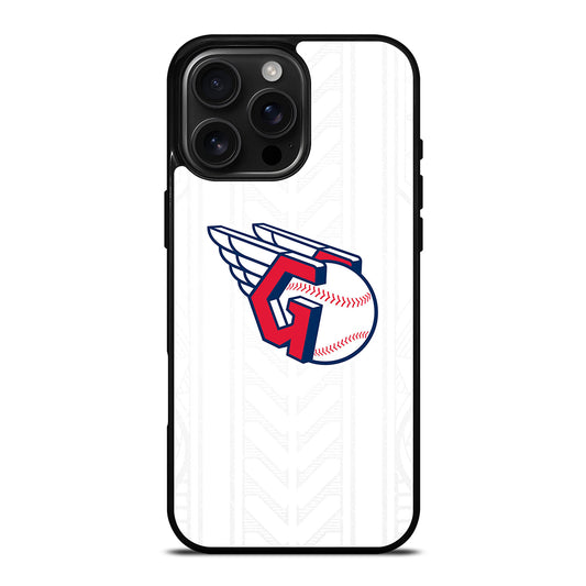 CLEVELAND GUARDIANS LOGO MLB iPhone 16 Pro Max Case Cover