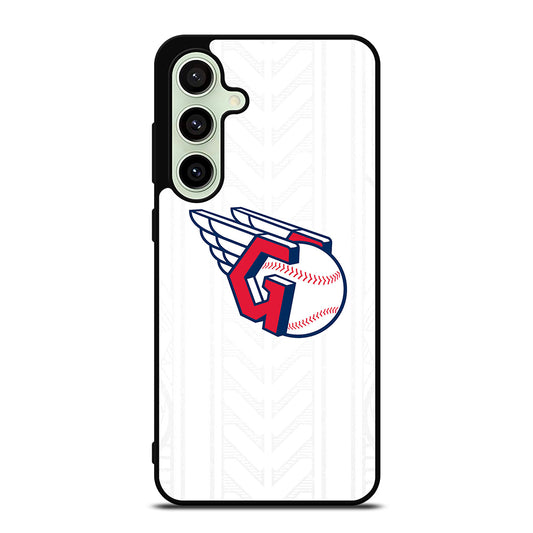 CLEVELAND GUARDIANS LOGO MLB Samsung Galaxy S24 FE Case Cover