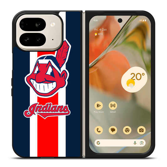 CLEVELAND INDIANS MLB LOGO Google Pixel 9 Pro Fold Case Cover