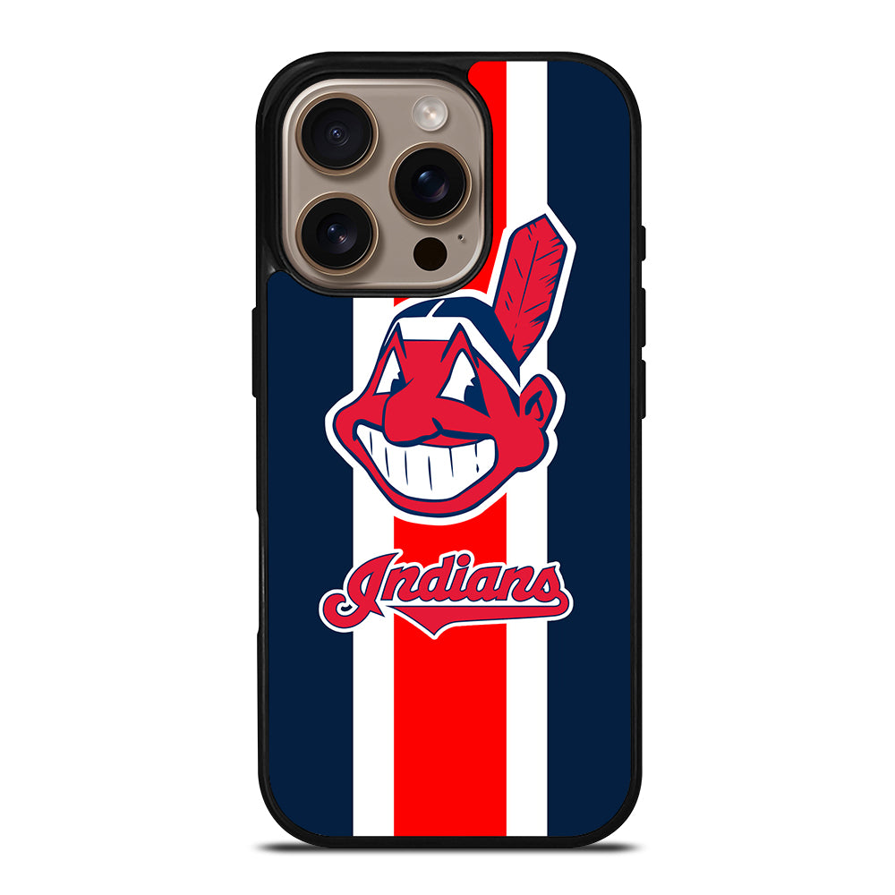 CLEVELAND INDIANS MLB LOGO iPhone 16 Pro Case Cover