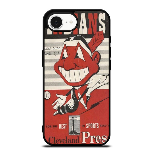 CLEVELAND INDIANS POSTER iPhone 16e Case Cover