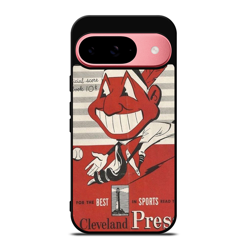 CLEVELAND INDIANS POSTER Google Pixel 9 Case Cover