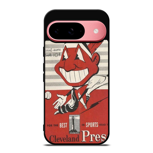 CLEVELAND INDIANS POSTER Google Pixel 9 Case Cover