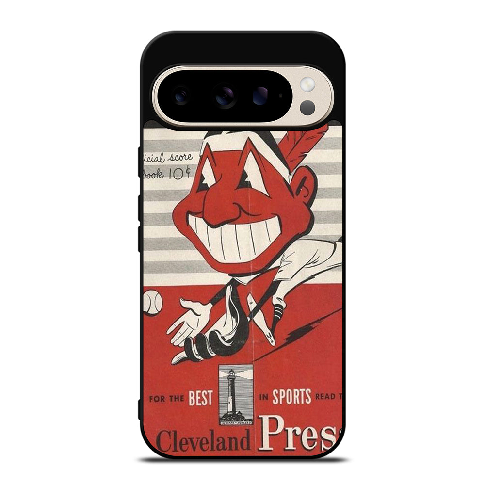 CLEVELAND INDIANS POSTER Google Pixel 9 Pro Case Cover
