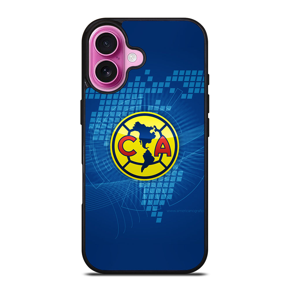 CLUB AMERICA FOOTBALL LOGO 4 iPhone 16 Plus Case Cover