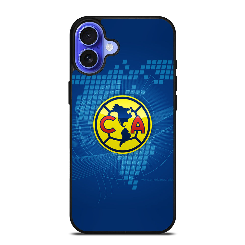 CLUB AMERICA FOOTBALL LOGO 4 iPhone 16 Case Cover