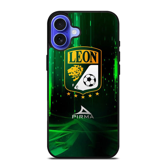 CLUB LEON FOOTBALL LOGO 2 iPhone 16 Case Cover