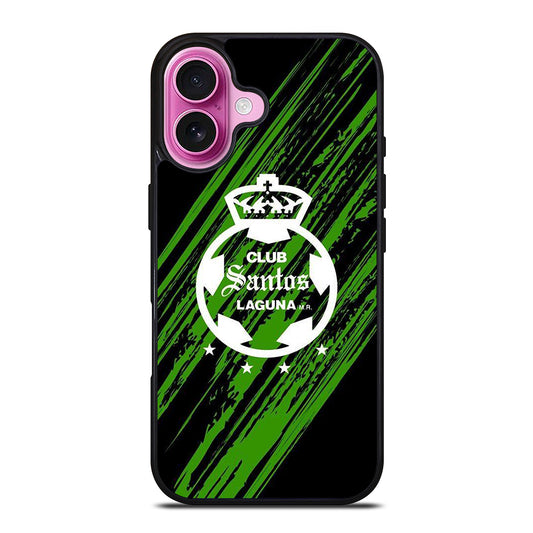 CLUB SANTOS LAGUNA LOGO 1 iPhone 16 Plus Case Cover