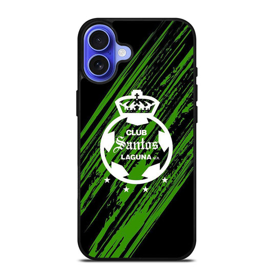 CLUB SANTOS LAGUNA LOGO 1 iPhone 16 Case Cover