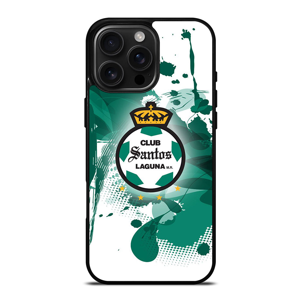 CLUB SANTOS LAGUNA LOGO 2 iPhone 16 Pro Max Case Cover