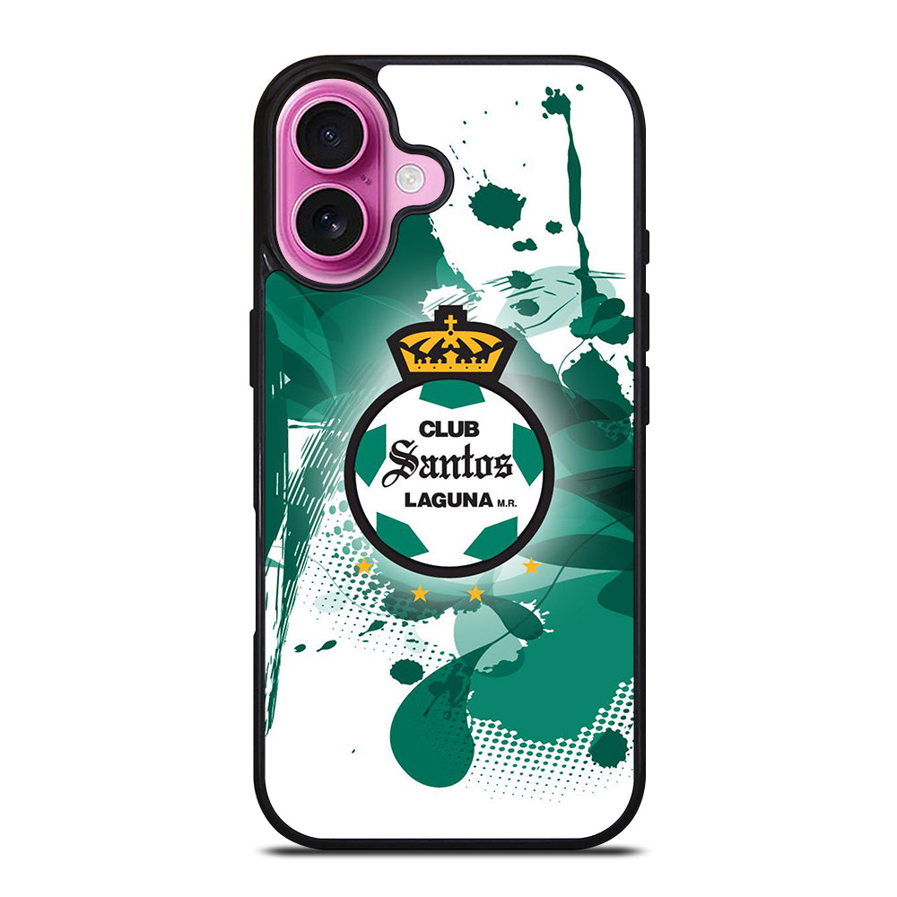 CLUB SANTOS LAGUNA LOGO 2 iPhone 16 Plus Case Cover