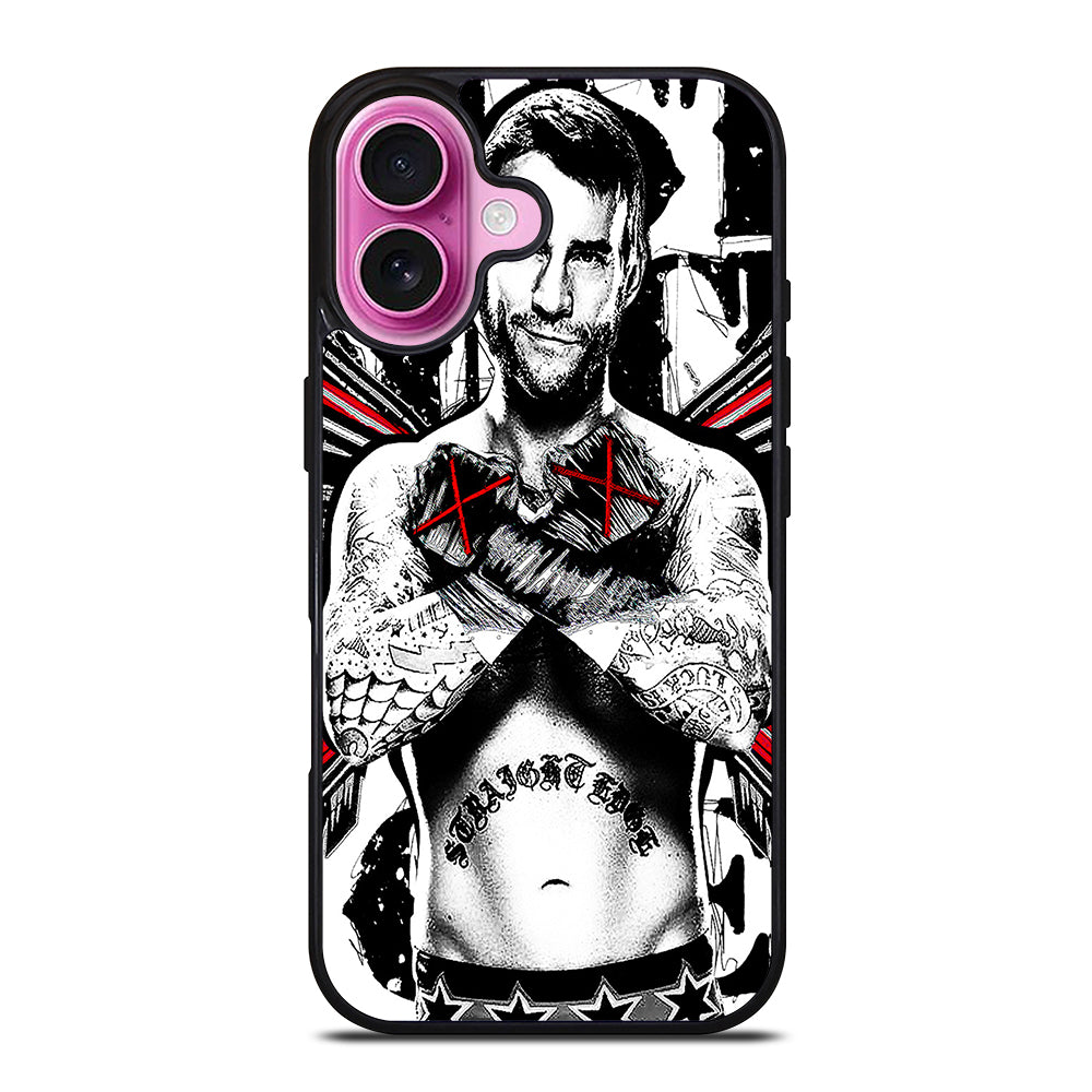 CM PUNK 1 iPhone 16 Plus Case Cover