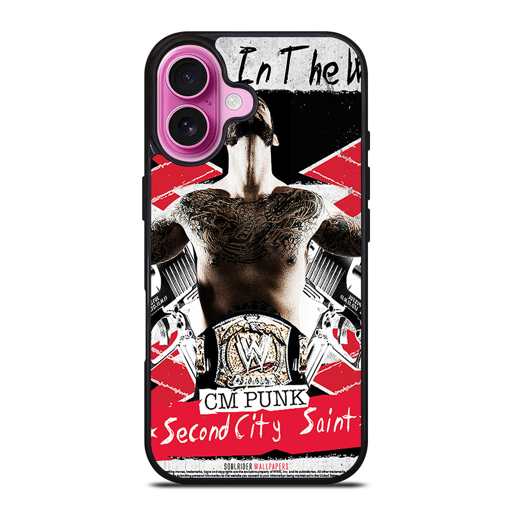 CM PUNK 2 iPhone 16 Plus Case Cover