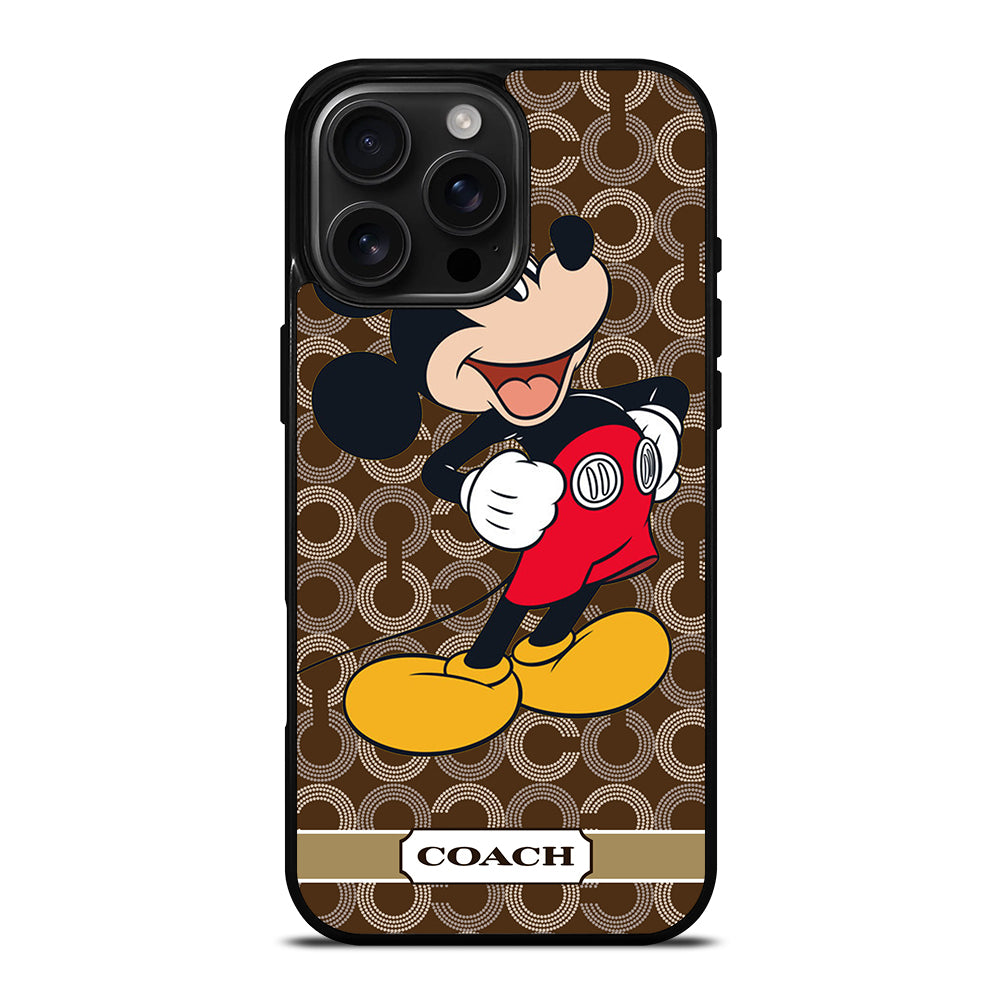 COACH MICKEY MOUSE 3 iPhone 16 Pro Max Case Cover
