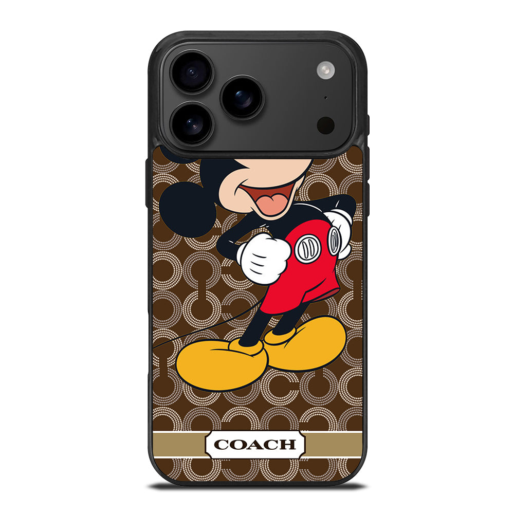 COACH MICKEY MOUSE 3 iPhone 17 Pro Max Case Cover