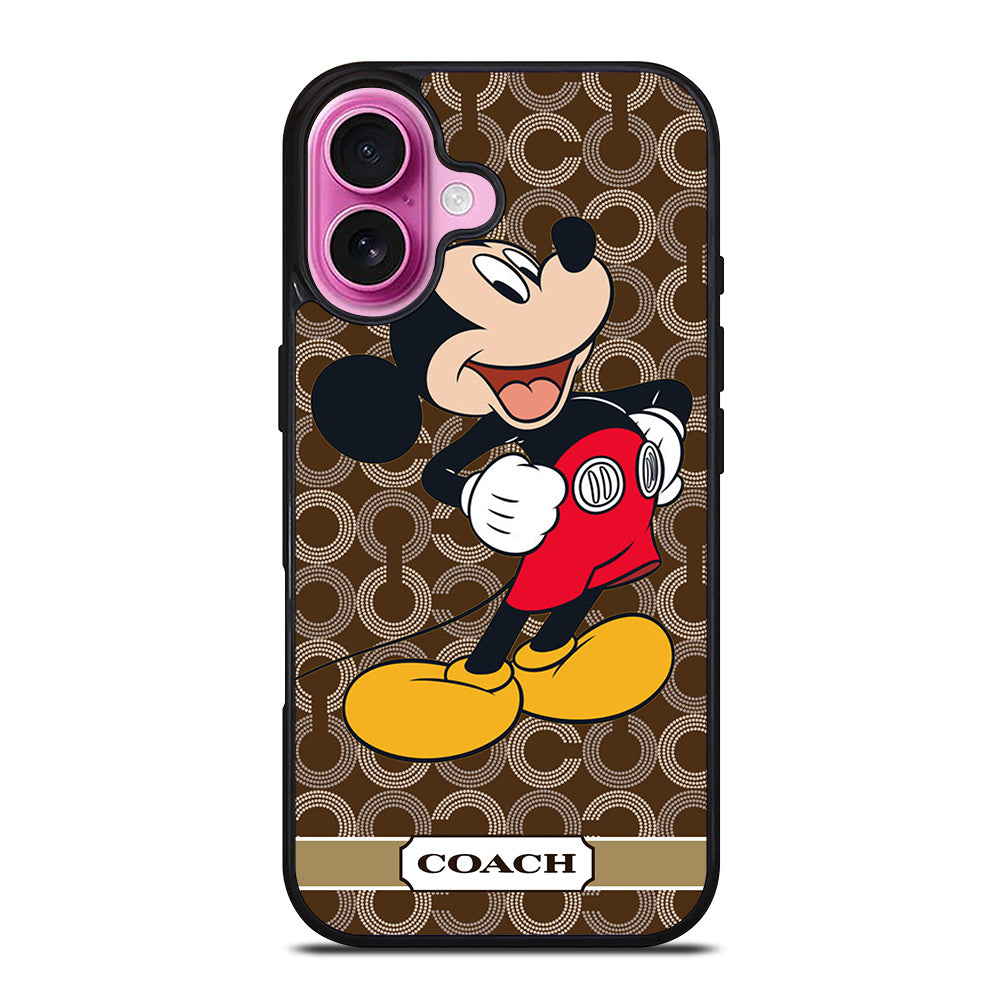 COACH MICKEY MOUSE 3 iPhone 16 Plus Case Cover