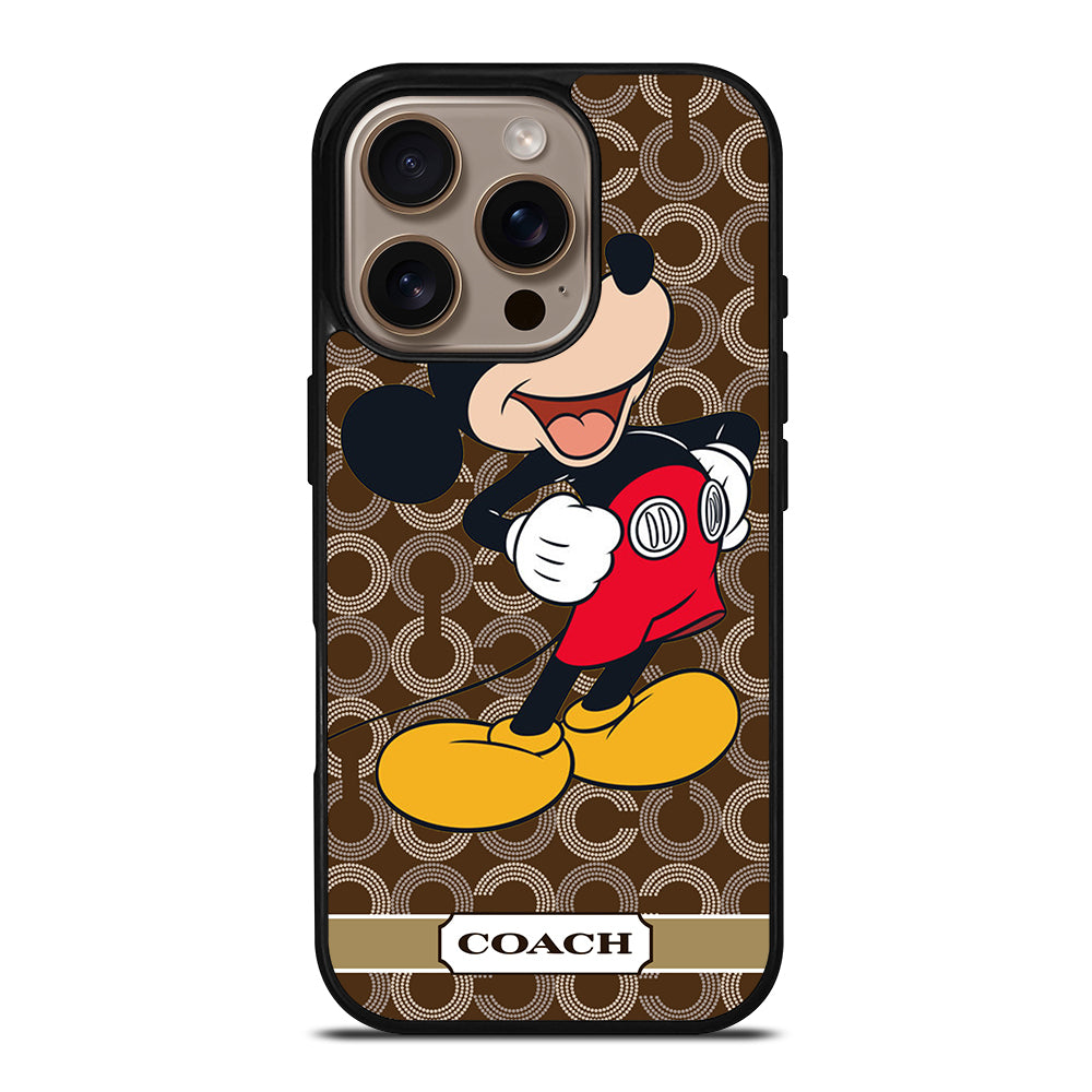 COACH MICKEY MOUSE 3 iPhone 16 Pro Case Cover