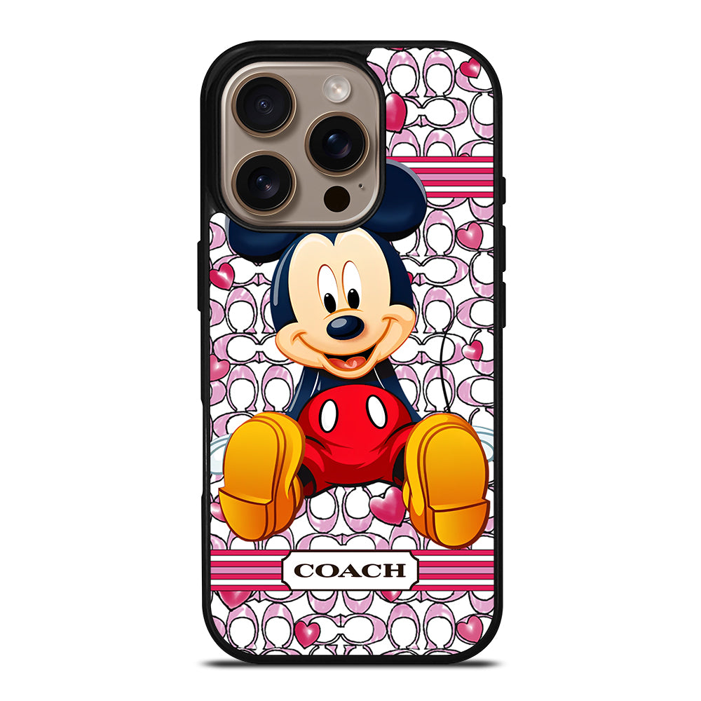 COACH MICKEY MOUSE 4 iPhone 16 Pro Case Cover