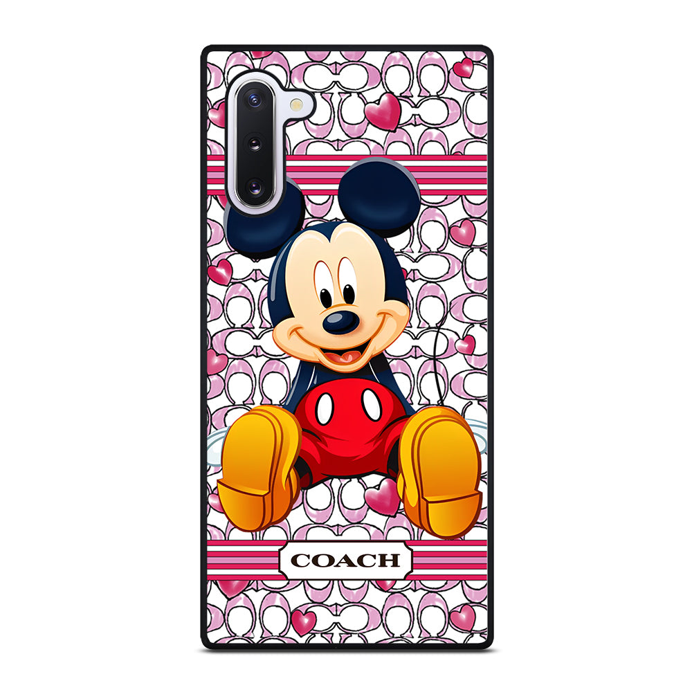 COACH MICKEY MOUSE 4 Samsung Galaxy Note 10 Case Cover