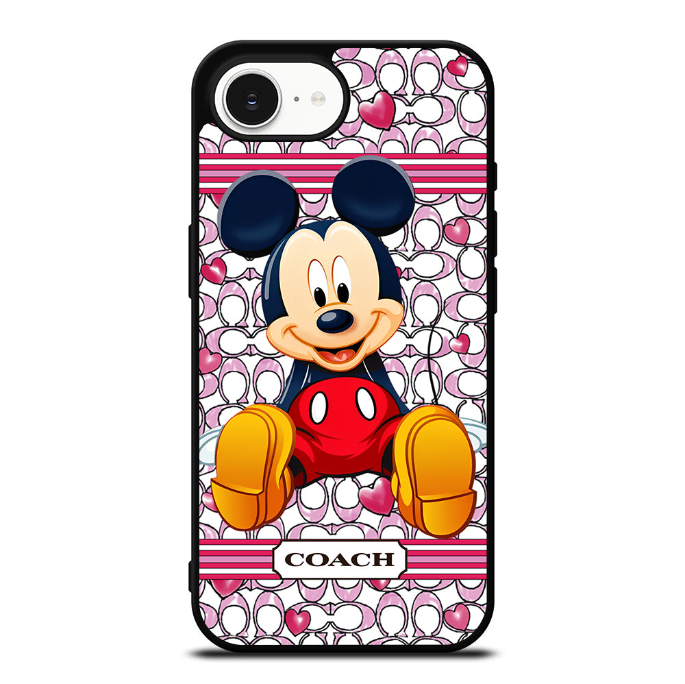 COACH MICKEY MOUSE 4 iPhone 16e Case Cover